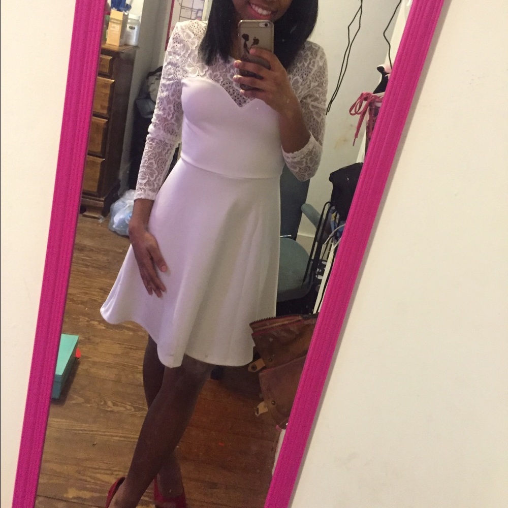 Beautiful White Lace Dress