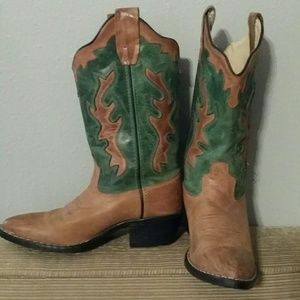 Firm & Final Old west cowgirl boots size 020