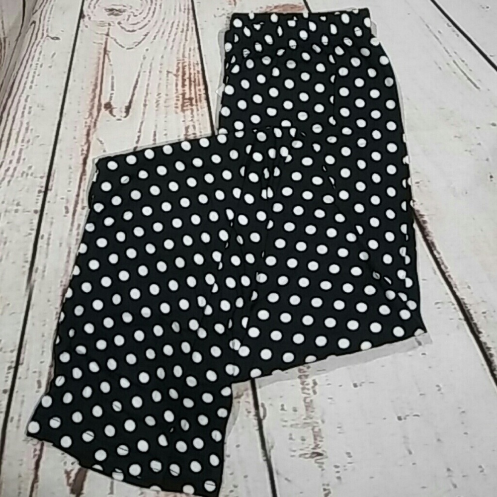 Polka dot leggings