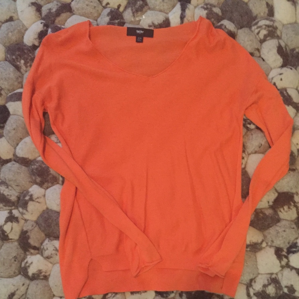 Orange sweater