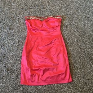 Short Coral dress