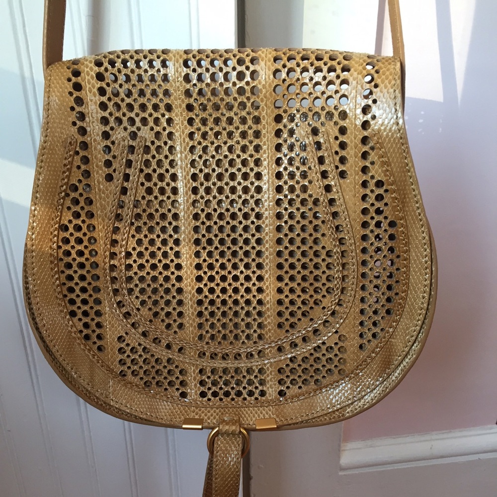 VERY RARE! AUTH CHLOE MARCIE MEDIUM CROSSBODY