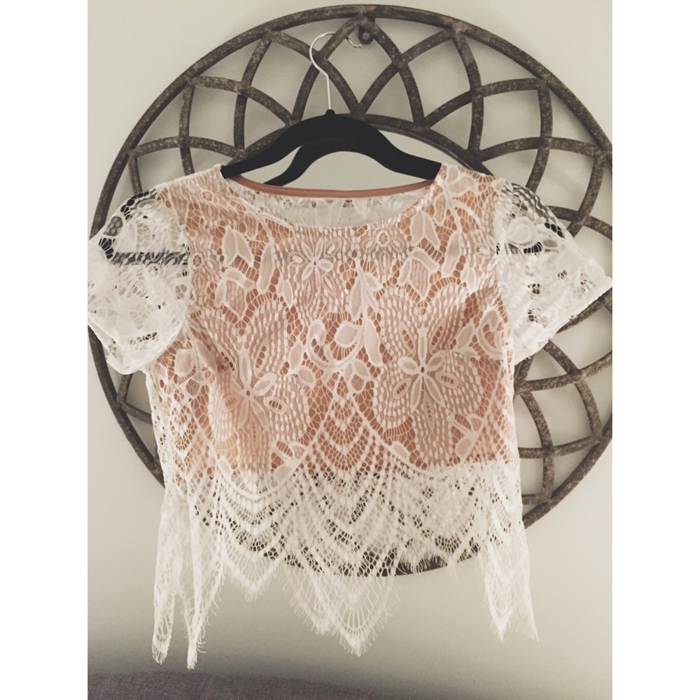 Tobi White FLL Luna Dupe - Size XS