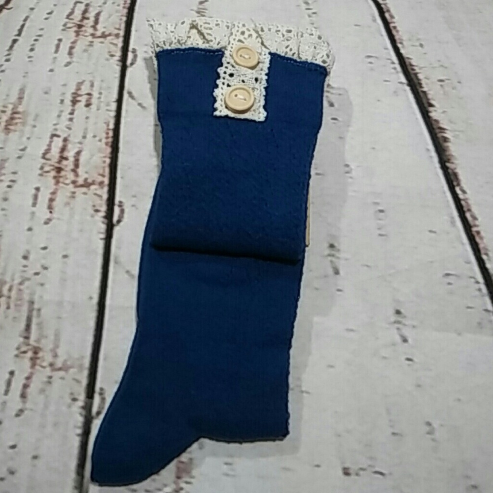 Teal Knee high socks