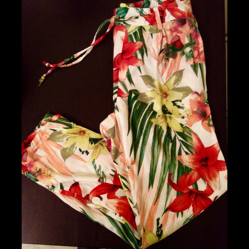Banana Republic Floral Pants