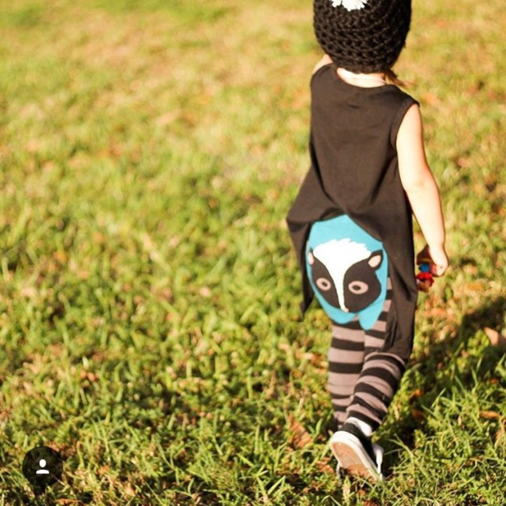 9 Skunk Doodle Pants legging😍