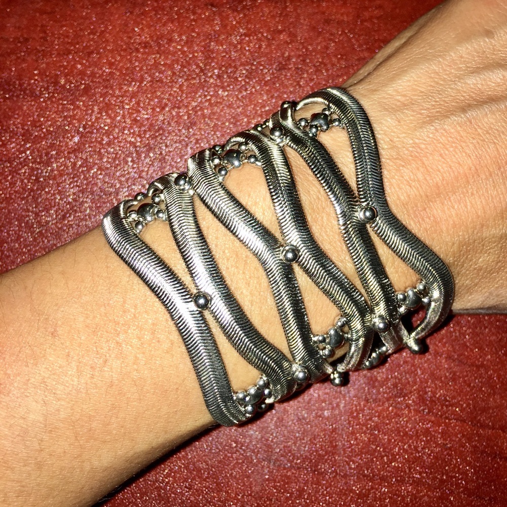 Liquid Metal Bracelet by Sergio Gutierrez (signed)