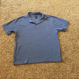 Blue Jos A Bank Executive Collection Shirt.