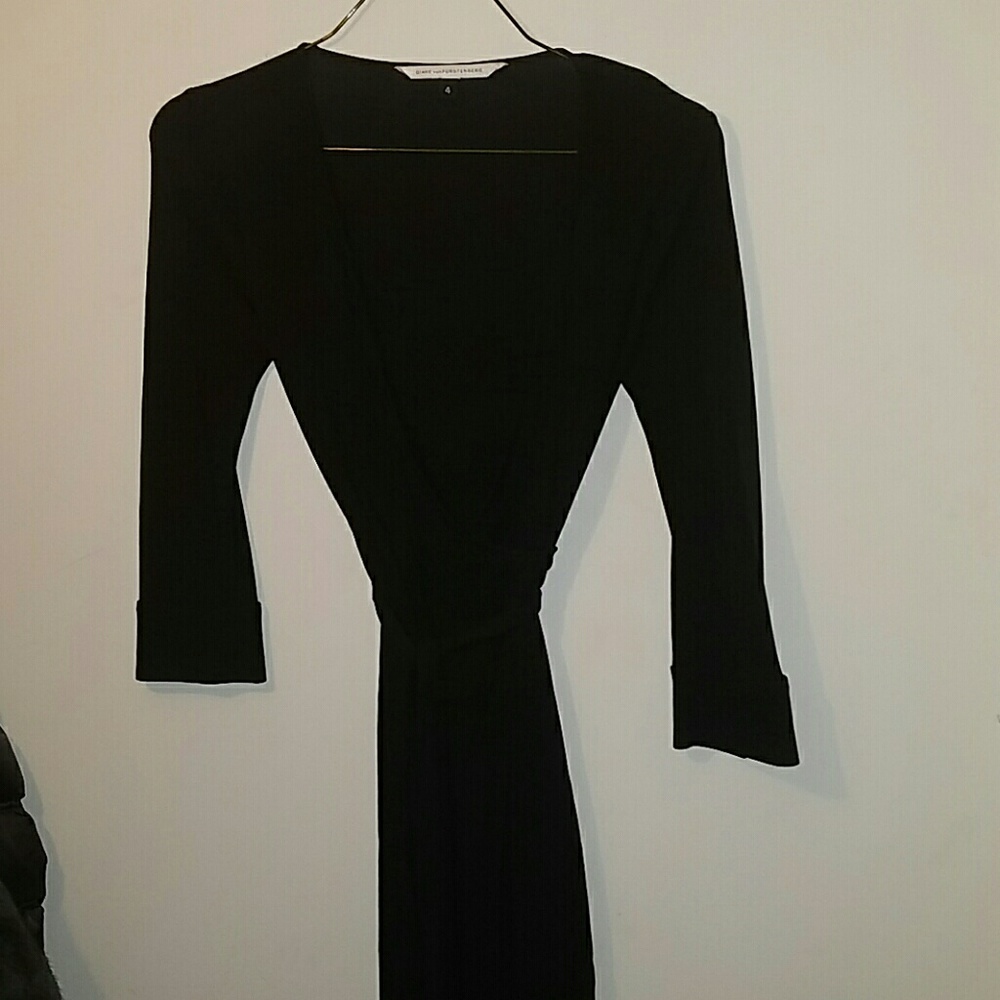 DVF mini wrap dress