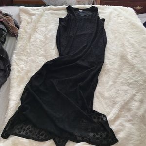 NWOT Lace Maxi Dress with Slip