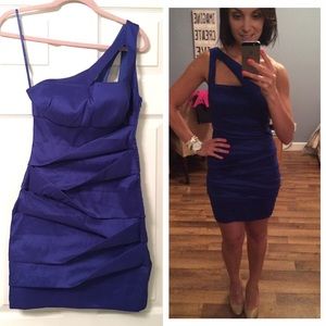 Adrianna Papell Royal Blue Cocktail Dress