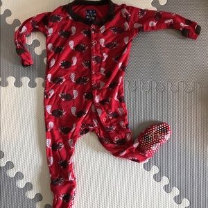 Kickee pants footie pajamas
