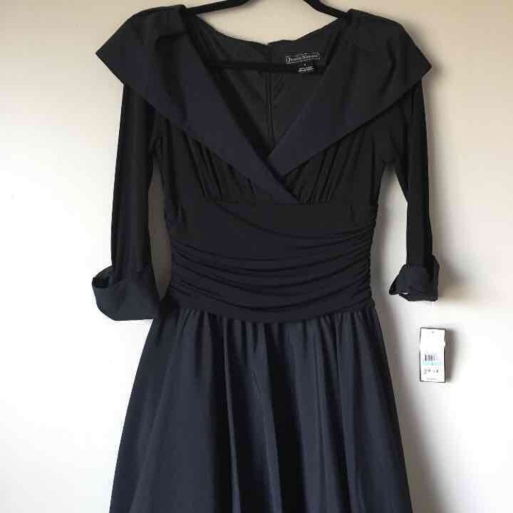 Black Jessica Howard dress Midi Easter