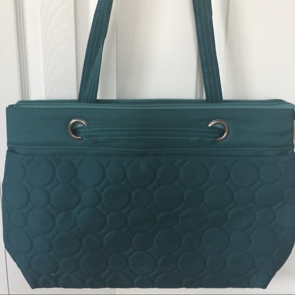31 Vary You Versatile Bag in Jade Quilted Dots