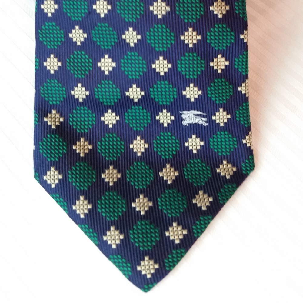 SOLD***""""" Burberry of London Necktie Woven Silk