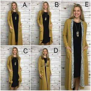 Lularoe Sarah Cardigan ..originally w/gray dress