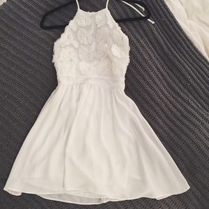 Everleigh White Graduation/Homecoming Dress