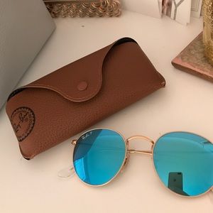 Ray-ban Round Polarized Sunglasses