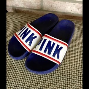 Red white and blue PINK Slides