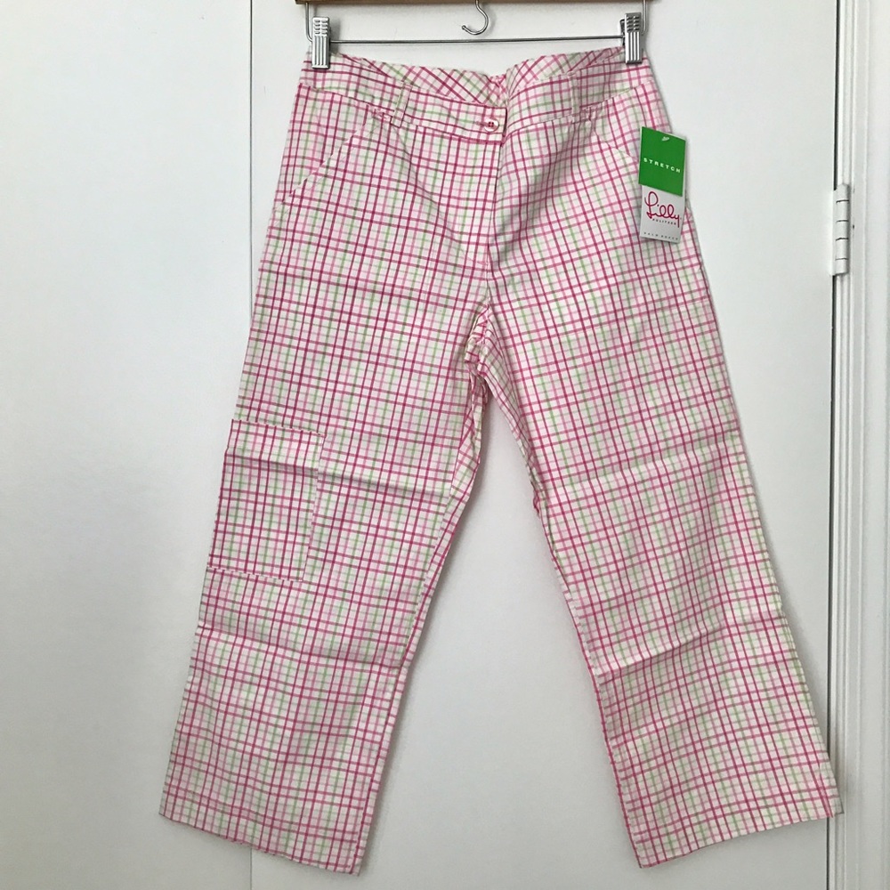 NWT Lilly Pulitzer Putter Capri Pants sz 6
