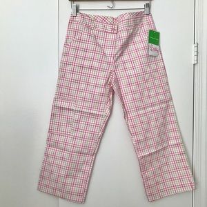 NWT Lilly Pulitzer Putter Capri Pants sz 6