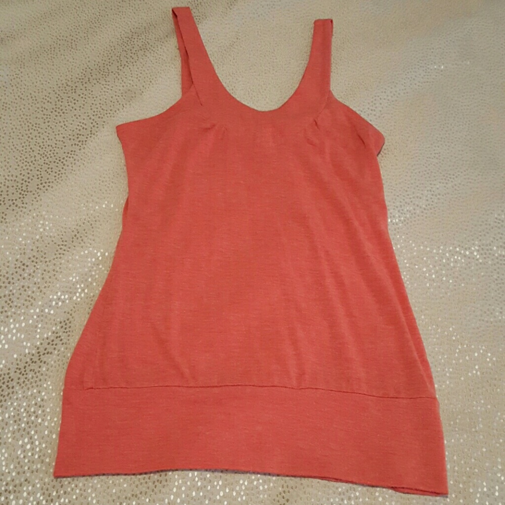 Love Culture salmon-pink tank top