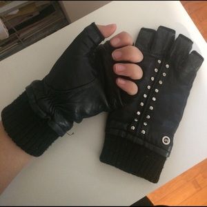 Michael Kors leather gloves