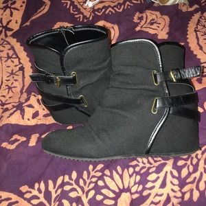 Wedge Boots