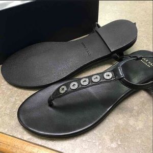 BNIB Cole Haan Black Effie Sandal Sz 6