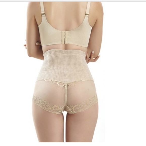 Sexy high waist trainer apricot - Picture 2 of 4