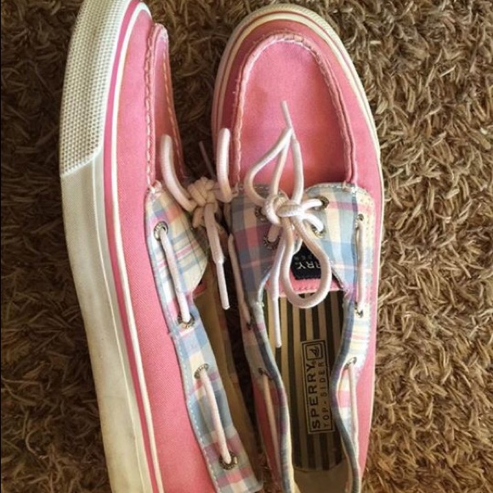 Canvas and Plaid Sperry's
