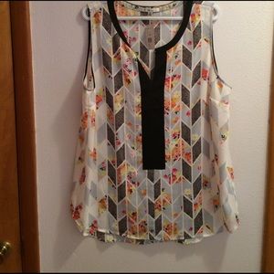 Cabi Tank Top Blouse