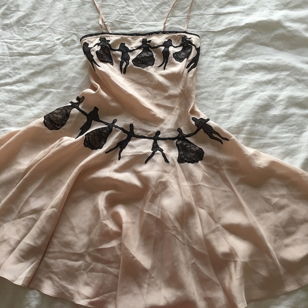 Anthropologie silk sleepwear