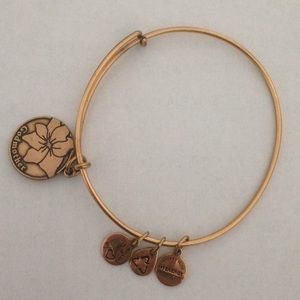 Alex and Ani godmother gold bracelet