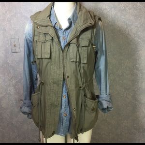 Olive Utility Vest