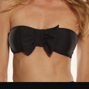 Lolli swim pink bow bandeau