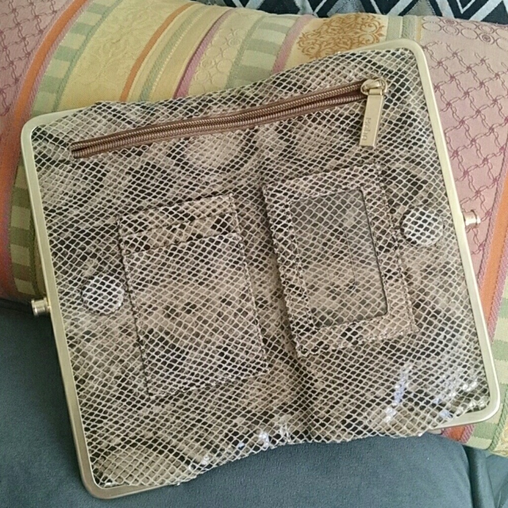 Snakeskin hobo wallet..brand new i used once