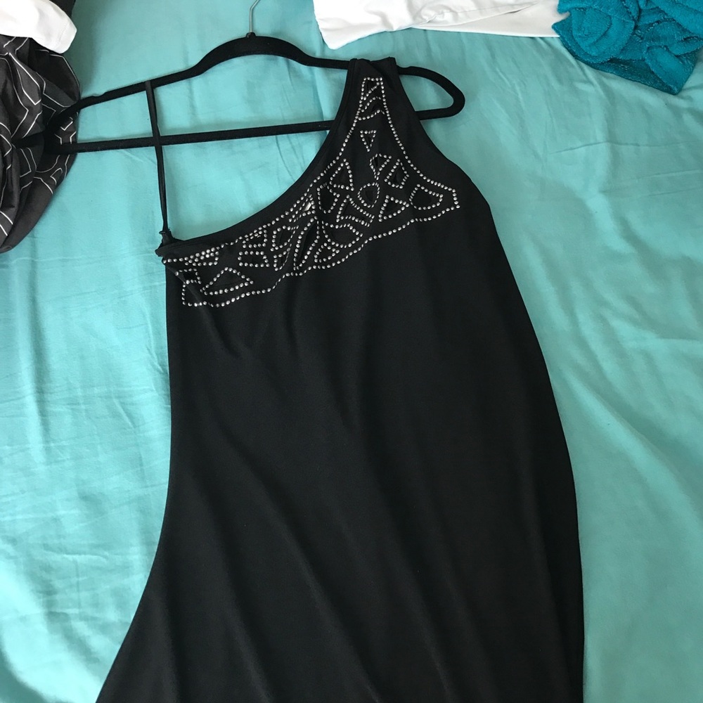 Venus one shoulder embellished top!