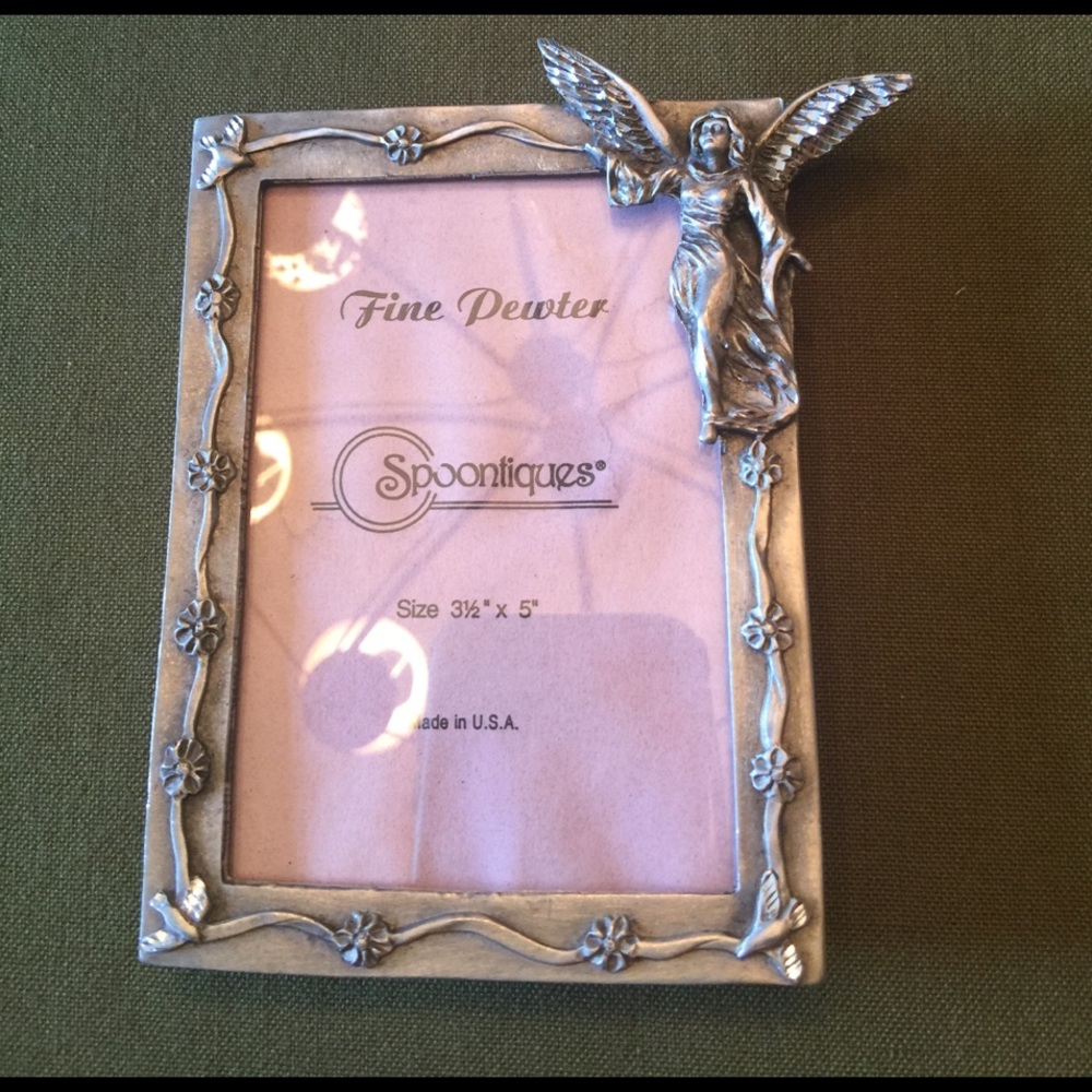 Picture frame fine pewter