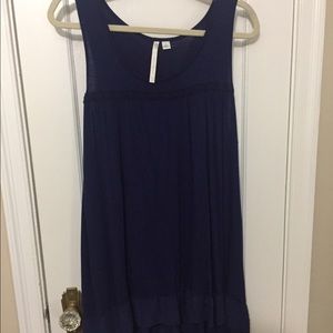 Lauren Conrad navy sleeveless top