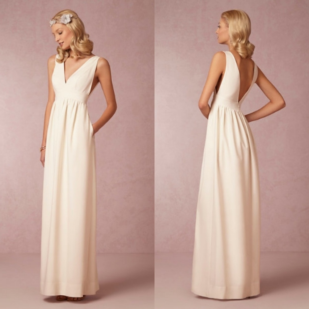 BHLDN Daphne Crepe Dress