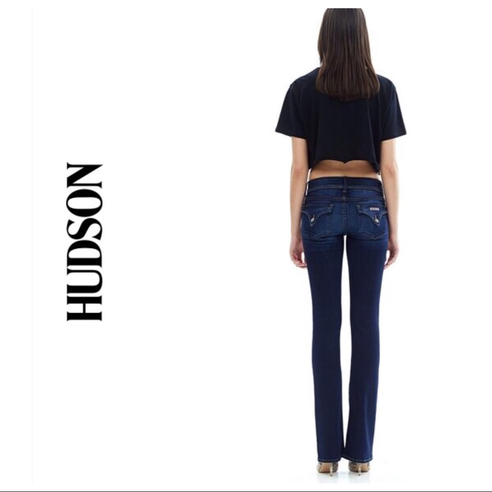 Hudson Boot Cut Jean with Flap Pockets 27