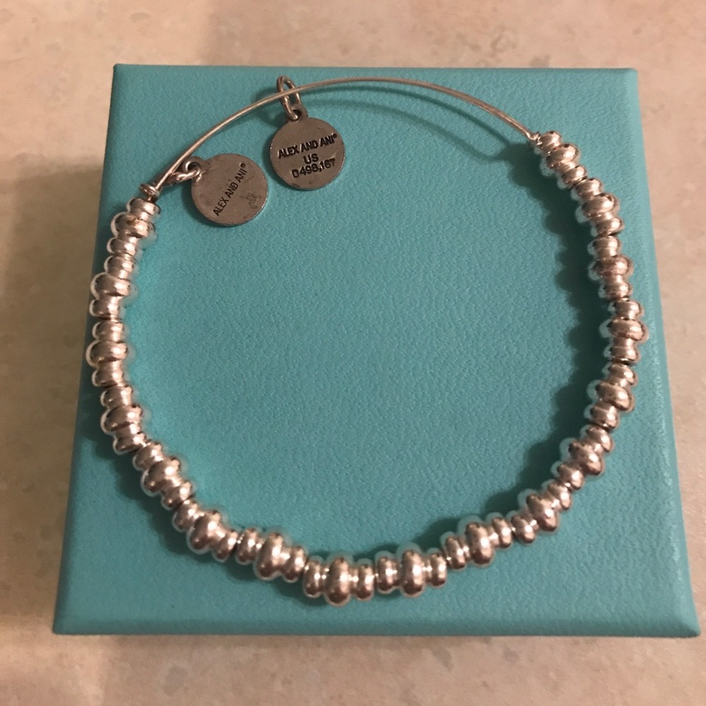 Alex & Ani Canyon Beaded Bangle Bracelet.