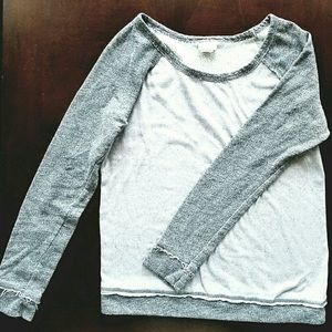 Day trip Sweater with threaded hems!