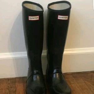 Hunter rain boots