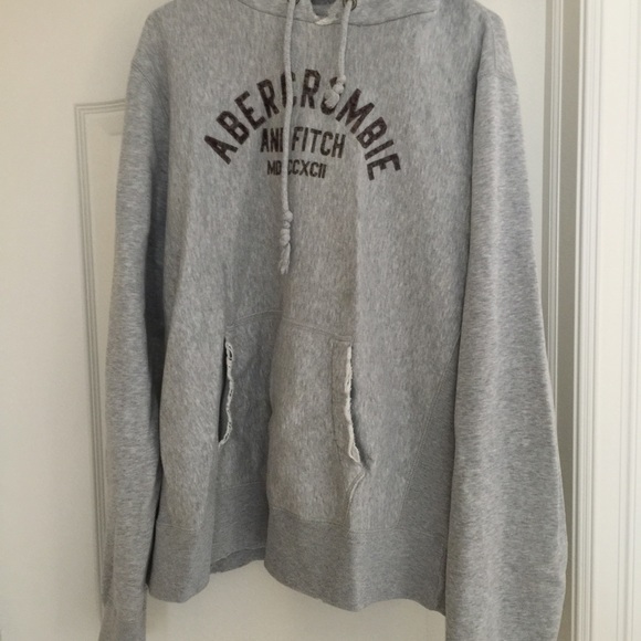 Abercrombie and fitch distressed hoodie - Picture 1 of 1