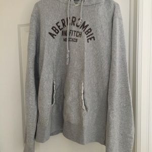 Abercrombie and fitch distressed hoodie