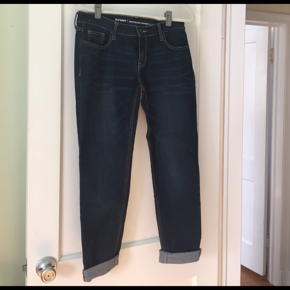 Old Navy boyfriend cut jeans