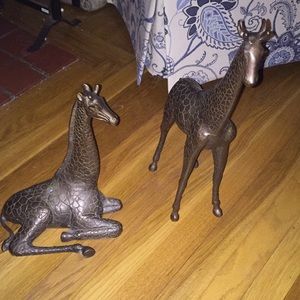 Decorative giraffes from pier one imports