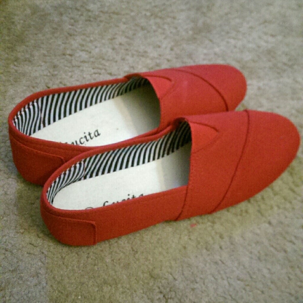 Red shoes